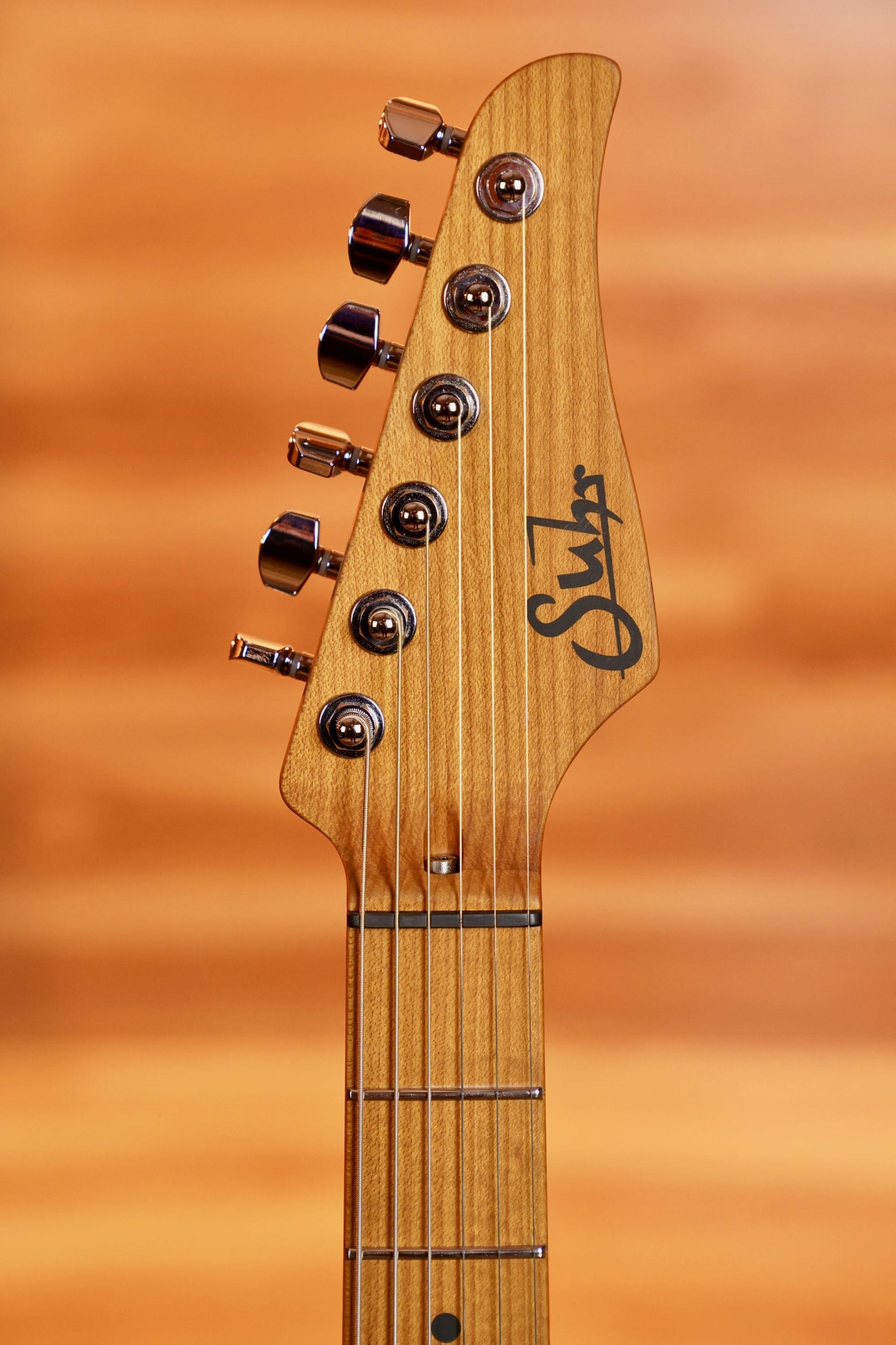 Suhr Andy Wood HH Signature Modern T Guitar - War Black MN