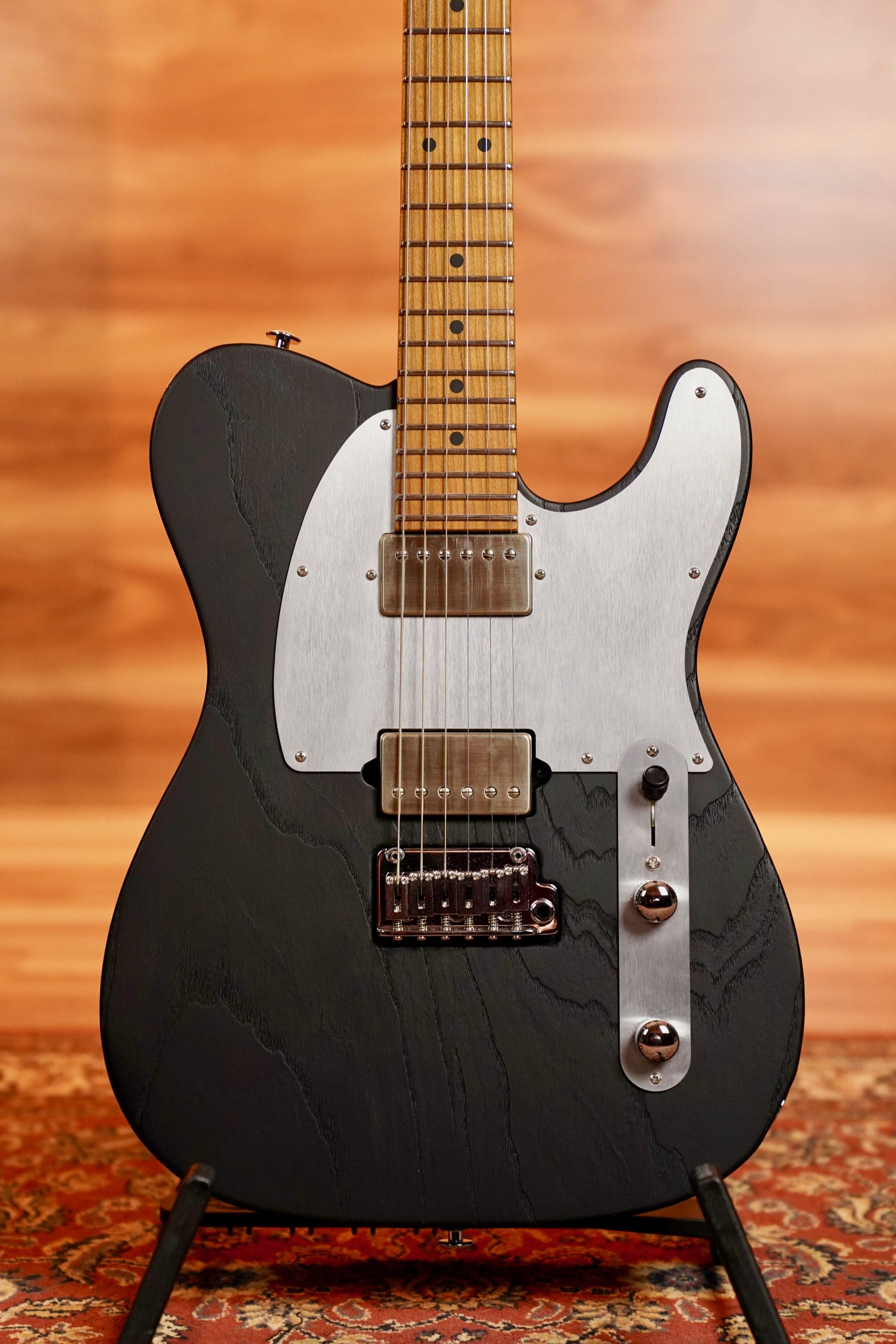 Suhr Andy Wood HH Signature Modern T Guitar - War Black MN