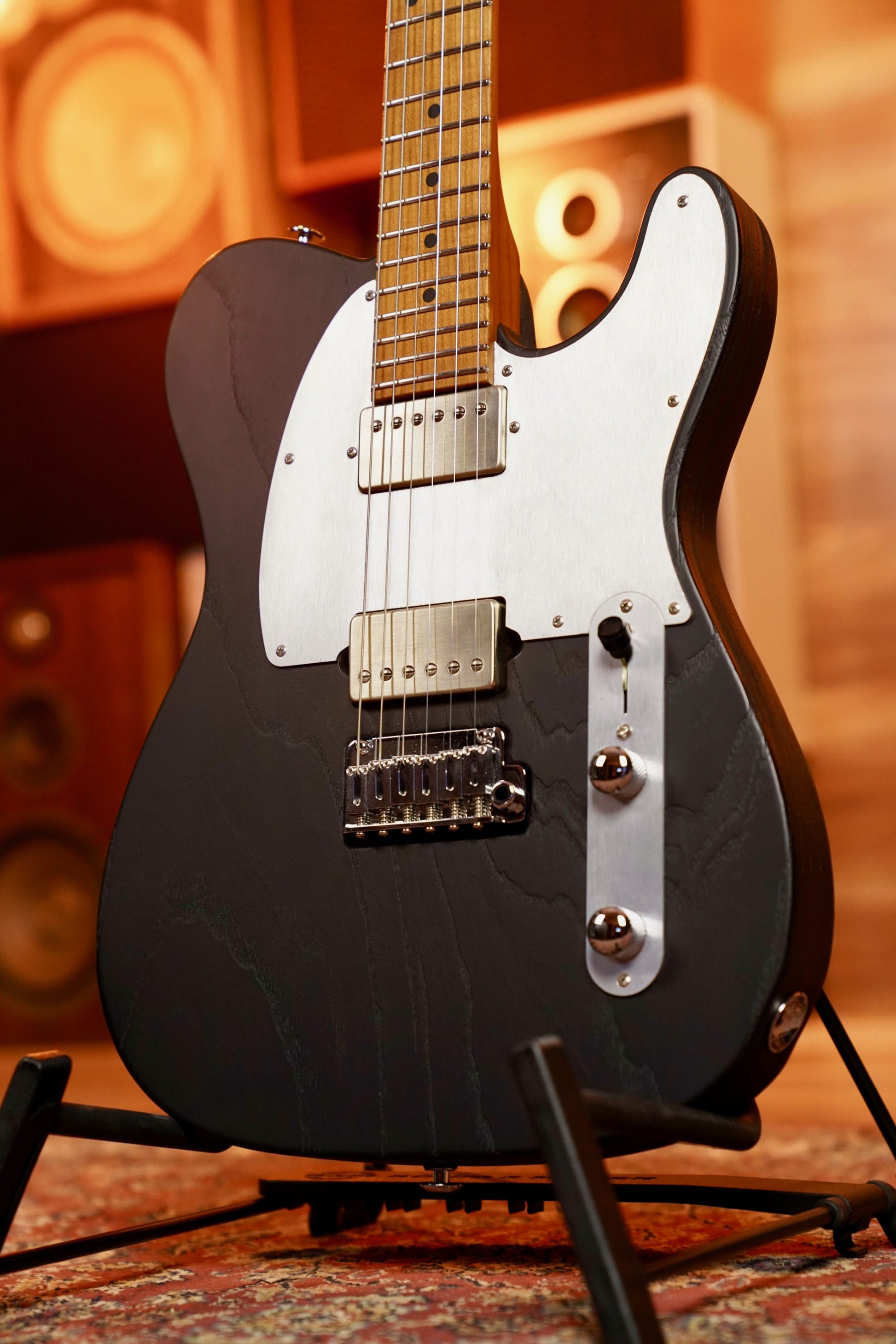 Suhr Andy Wood HH Signature Modern T Guitar - War Black MN