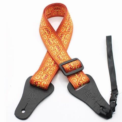 DSL 1.5" Poly Ukulele Strap - SW-Orange