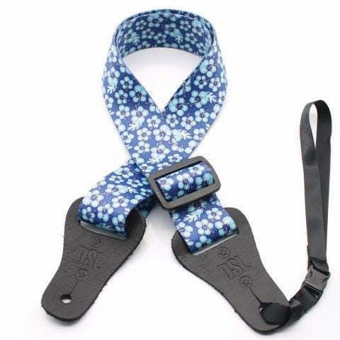 1.5" Poly Ukulele Strap - HIB-Blue