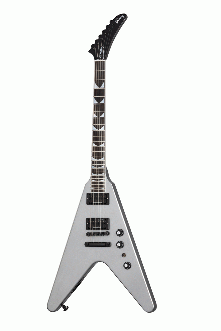 Gibson Dave Mustaine Flying V EXP - Silver Metallic