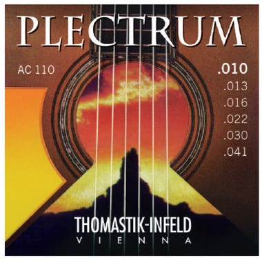 Thomastik Plectrum Phosphor Bronze Acoustic Guitar Strings - 10-41