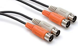 HOSA Dual MIDI Cable - 10ft (MID203)