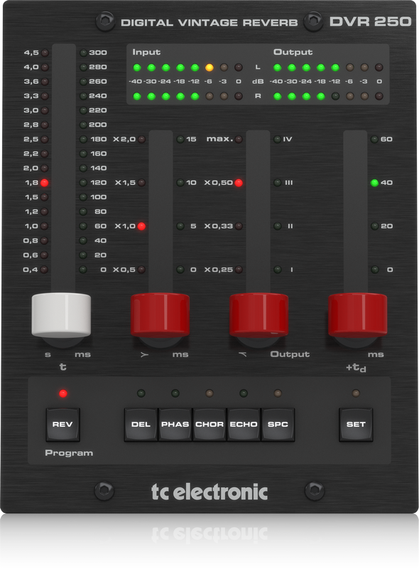 TC Electronic DVR250-DT Digital Vintage Reverb Plug-in w/Controller