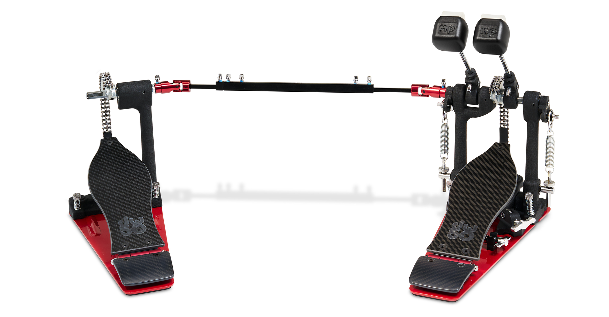 DW 50th Ann. Limited Edition Carbon Fibre 5000 Double Pedal