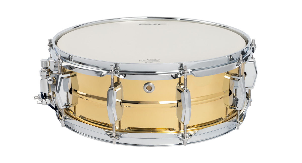 DXP DXP1450B 14x5" Snare Drum - Beaded Brass Shell