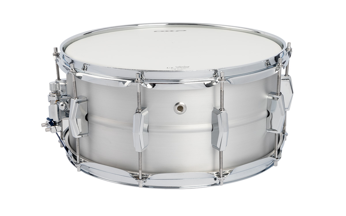 DXP DXP1465A 14.6.5" Snare Drum - Beaded Aluminium Shell