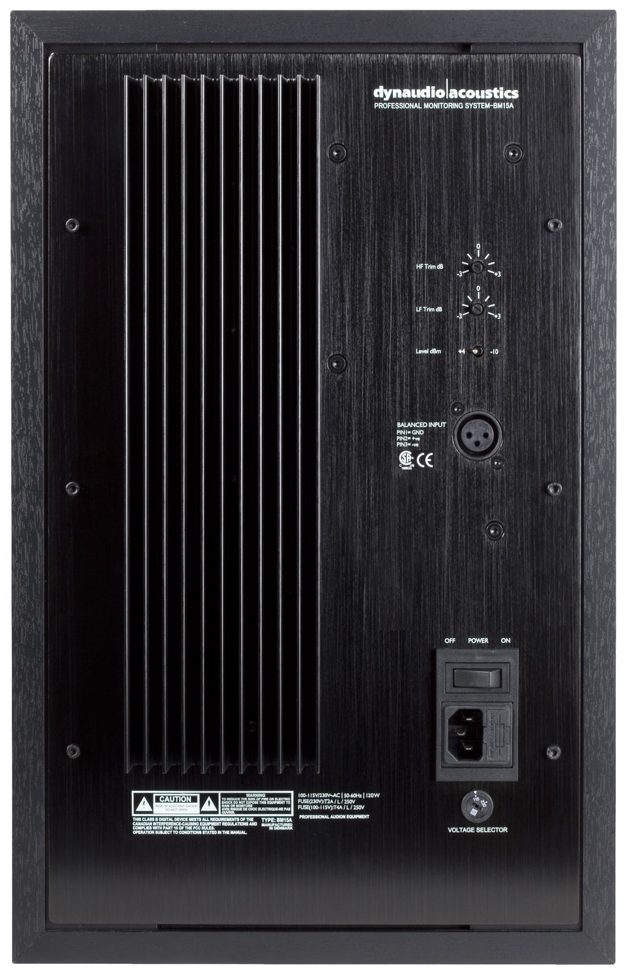 Dynaudio BM15A 2-Way Active Nearfield Monitors - Right (Single)