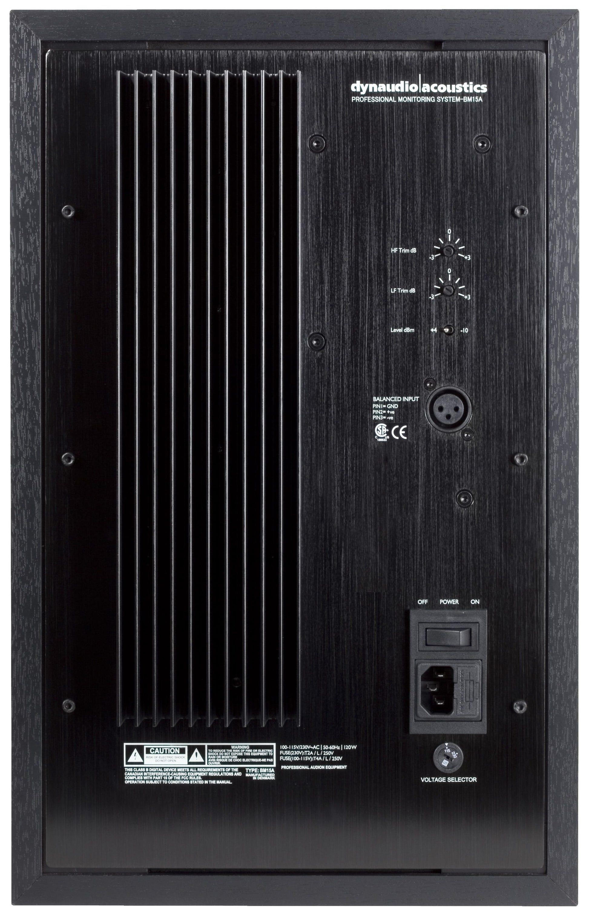 Dynaudio BM15A 2-Way Active Nearfield Monitor - Left (Single)