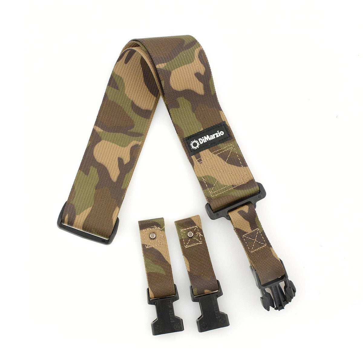 Dimarzio Clip-Lock Guitar Strap - Camouflage
