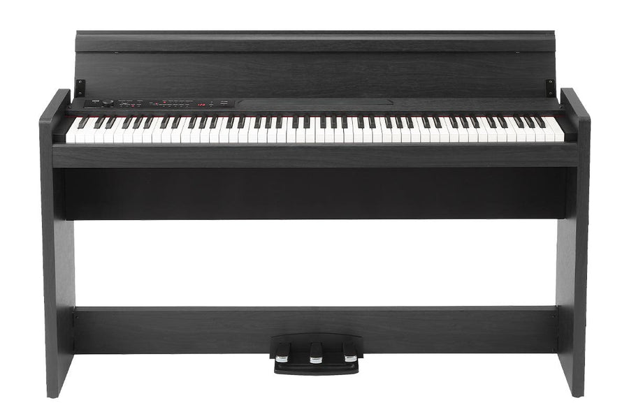 Korg LP-380 Digital Piano - Woodgrain Black Finish (LP380RWBK) - Limited