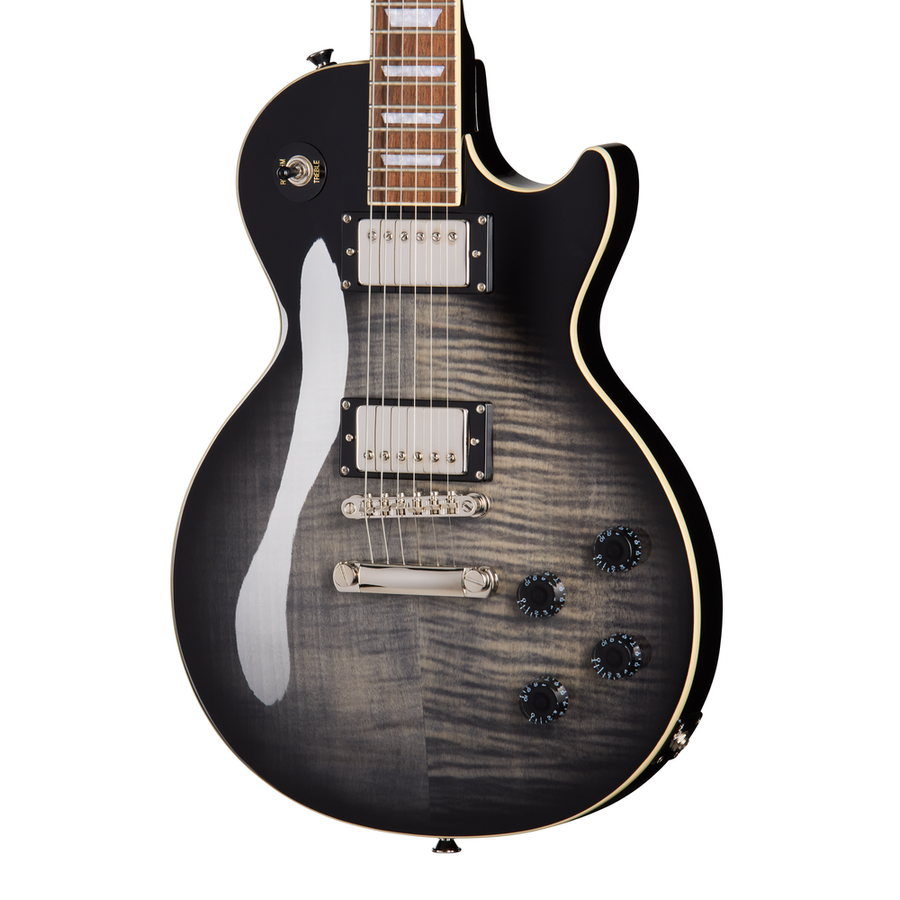 Epiphone Les Paul Tribute Plus - Transparent Ebony Burst