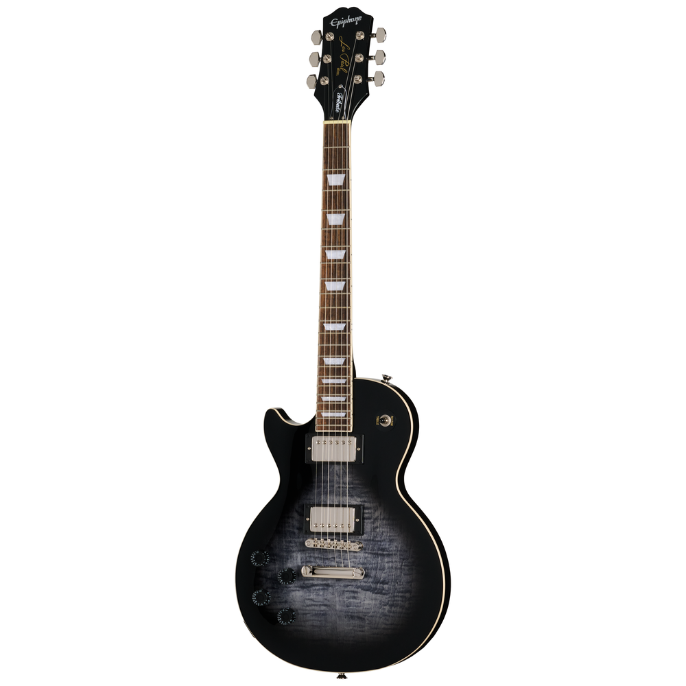Epiphone Les Paul Tribute Plus - Transparent Ebony Burst - Left Handed
