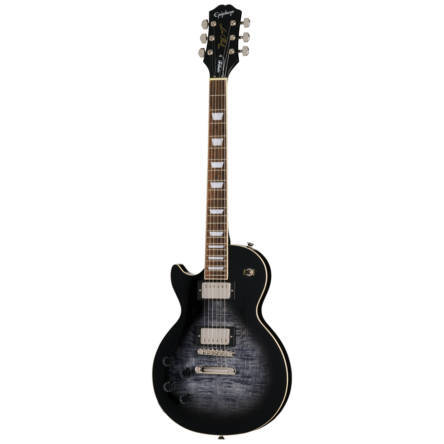 Epiphone Les Paul Tribute Plus - Transparent Ebony Burst - Left Handed