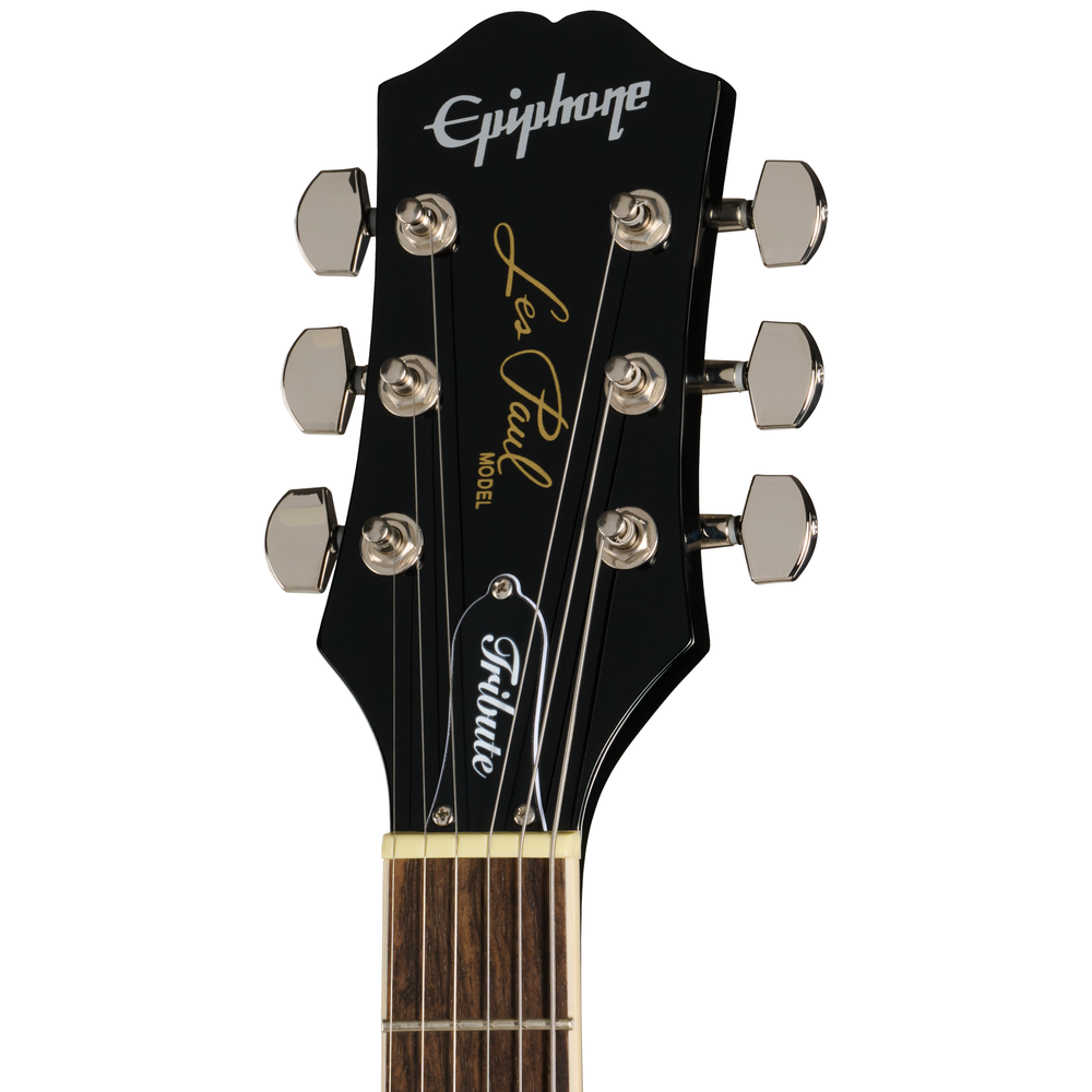 Epiphone Les Paul Tribute Plus - Transparent Ebony Burst - Left Handed