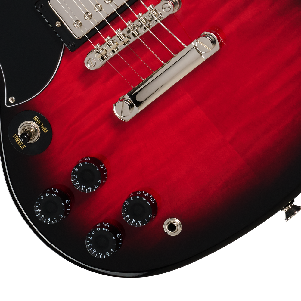 Epiphone SG Tribute - Cherry Burst - Left Handed