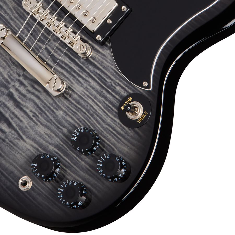 Epiphone SG Tribute Plus - Ebony Burst