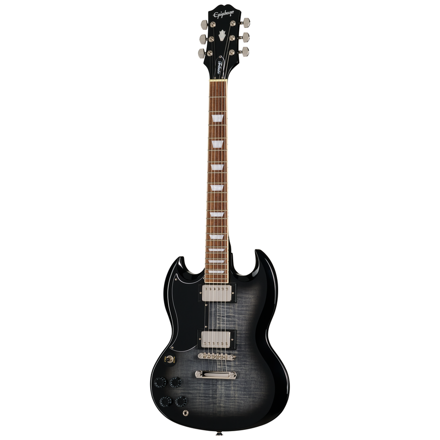 Epiphone SG Tribute Plus - Ebony Burst - Left Handed