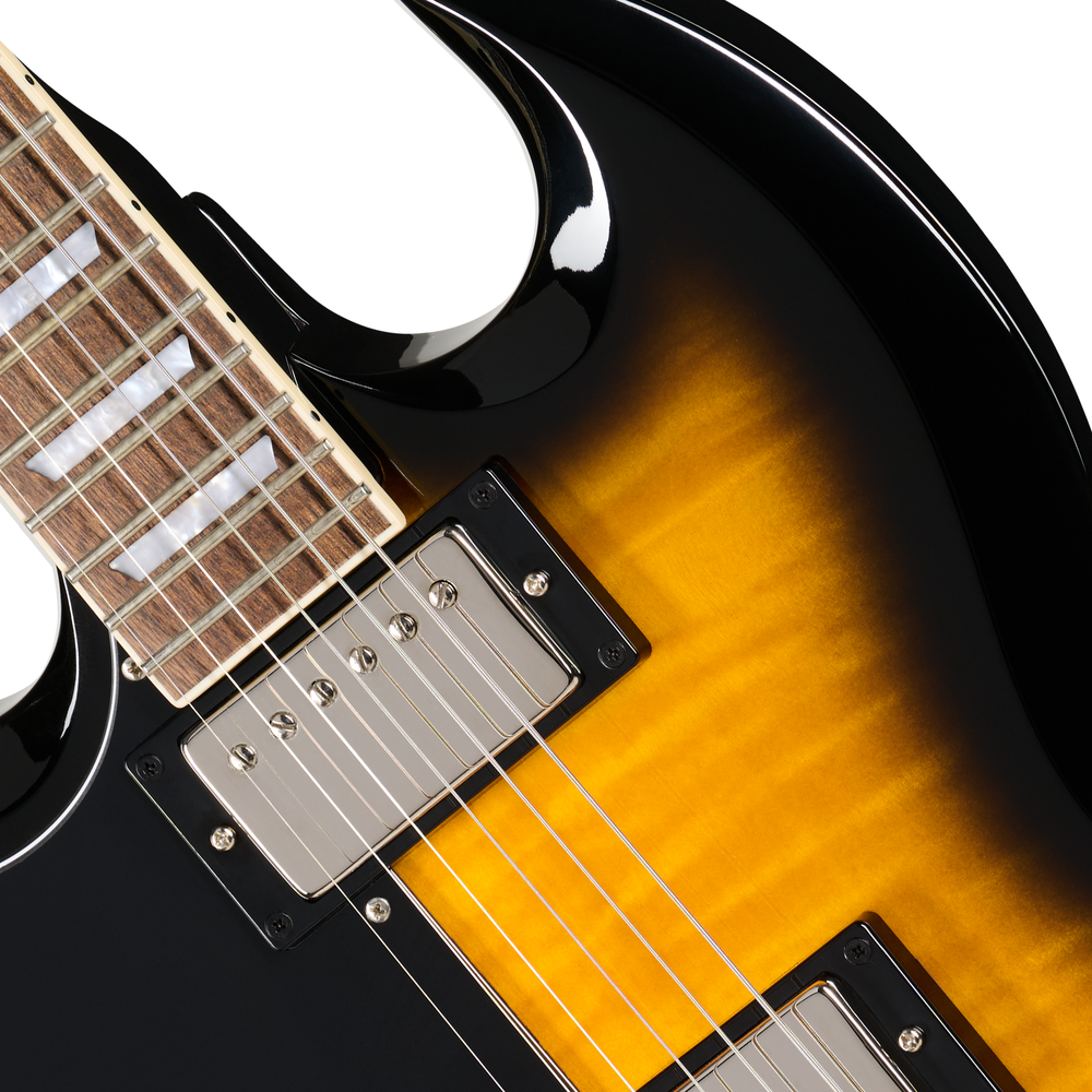Epiphone SG Tribute Plus - Vintage Sunburst - Left Handed