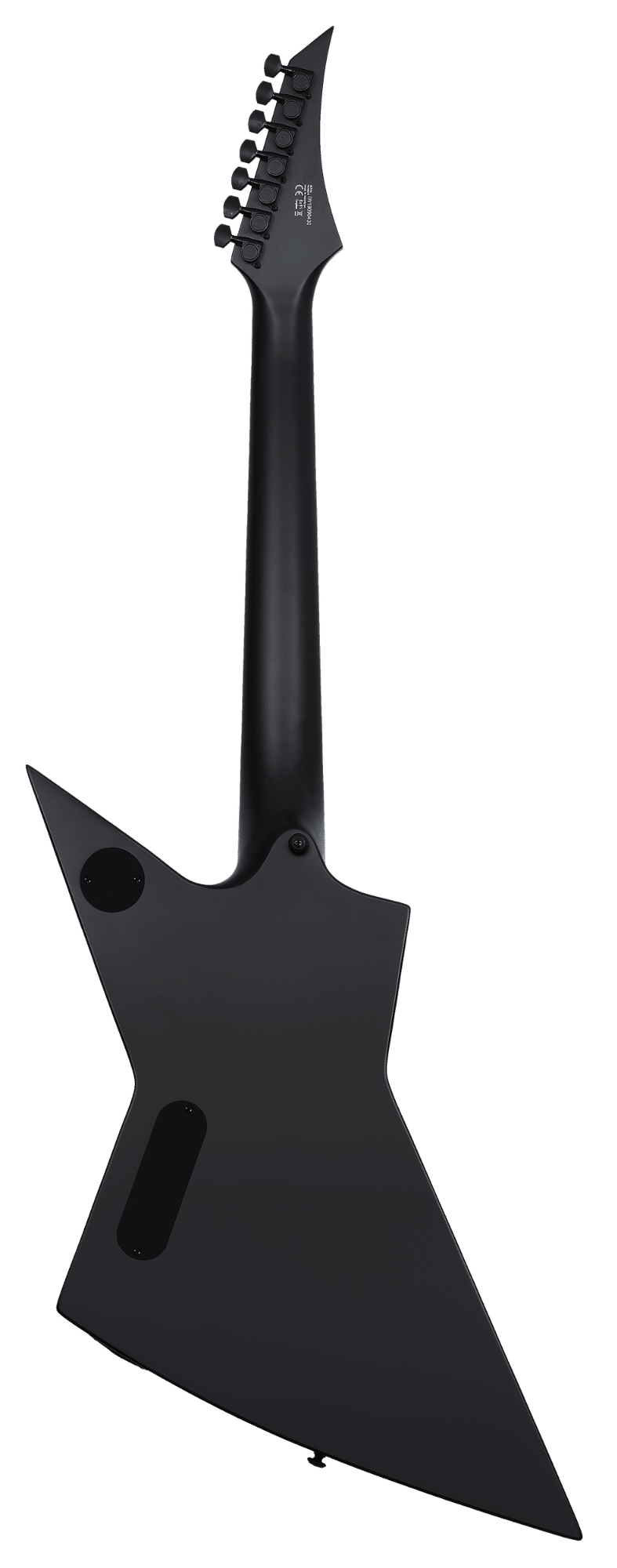 Solar E2.7C 7-String Electric Guitar - Carbon Black Matte