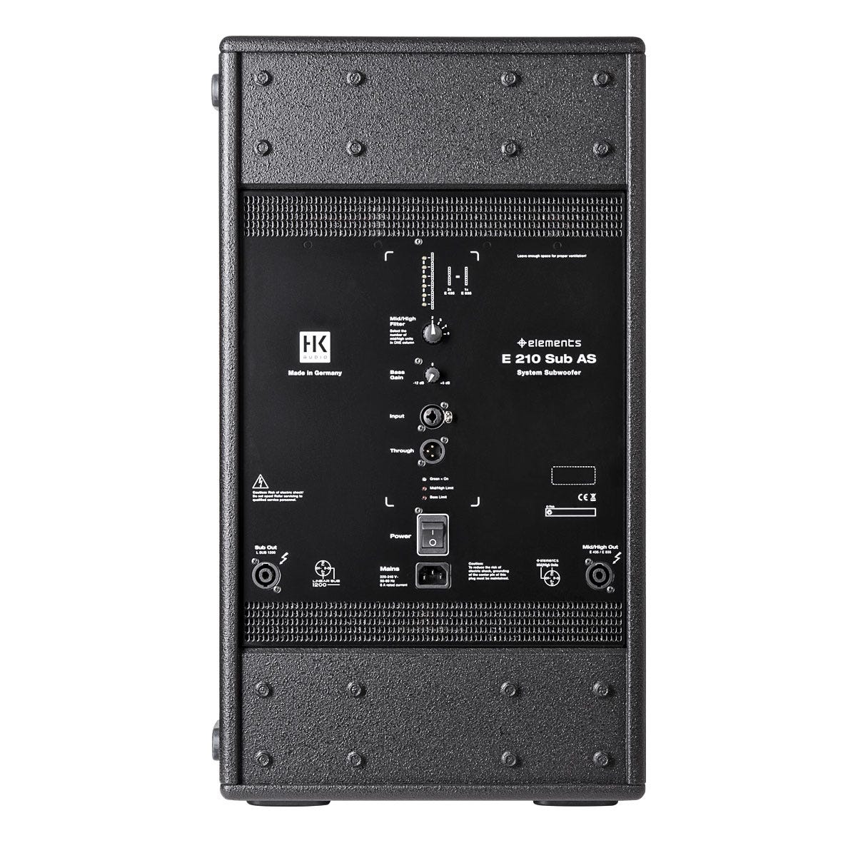 HK Audio Elements E 210 Sub AS Powered Subwoofer