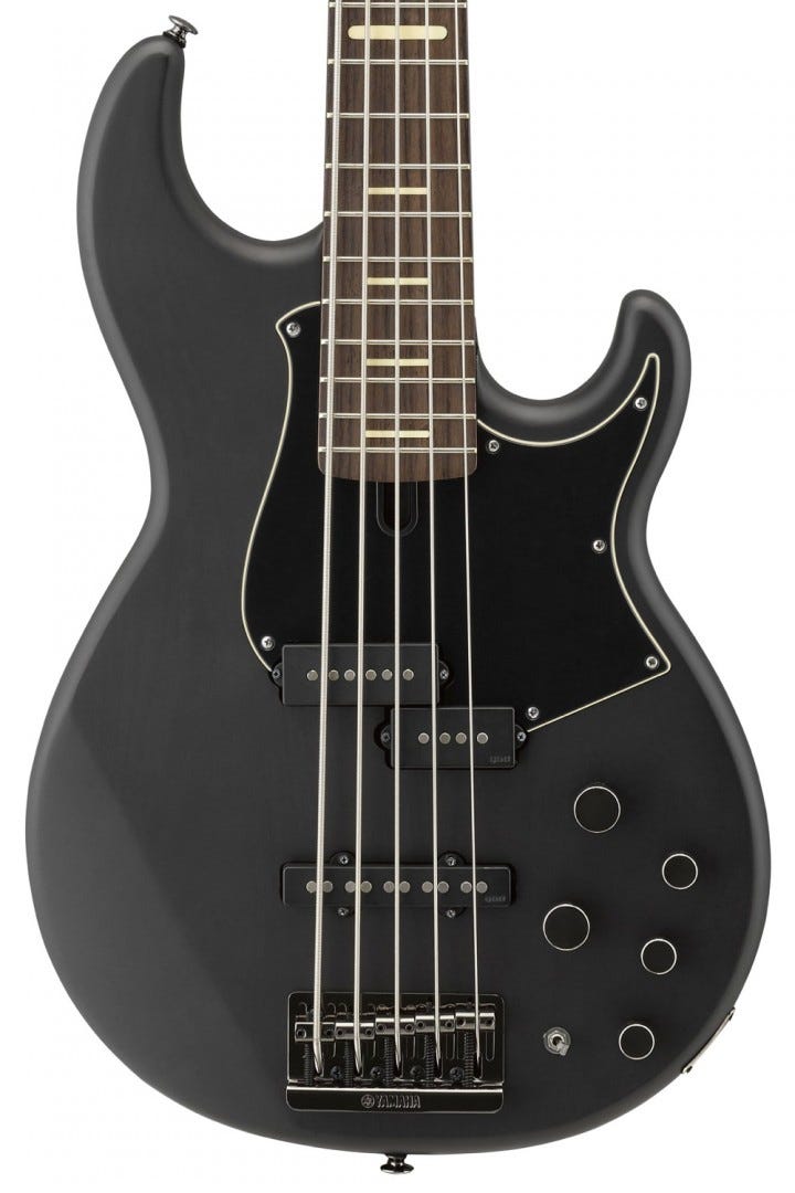 Yamaha BB735ATMBL 5-String Bass - Matte Trans Black