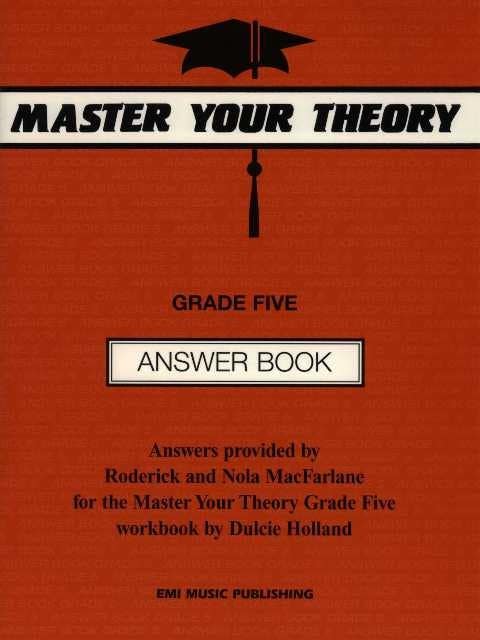 Master Your Theory Answer Bk 5