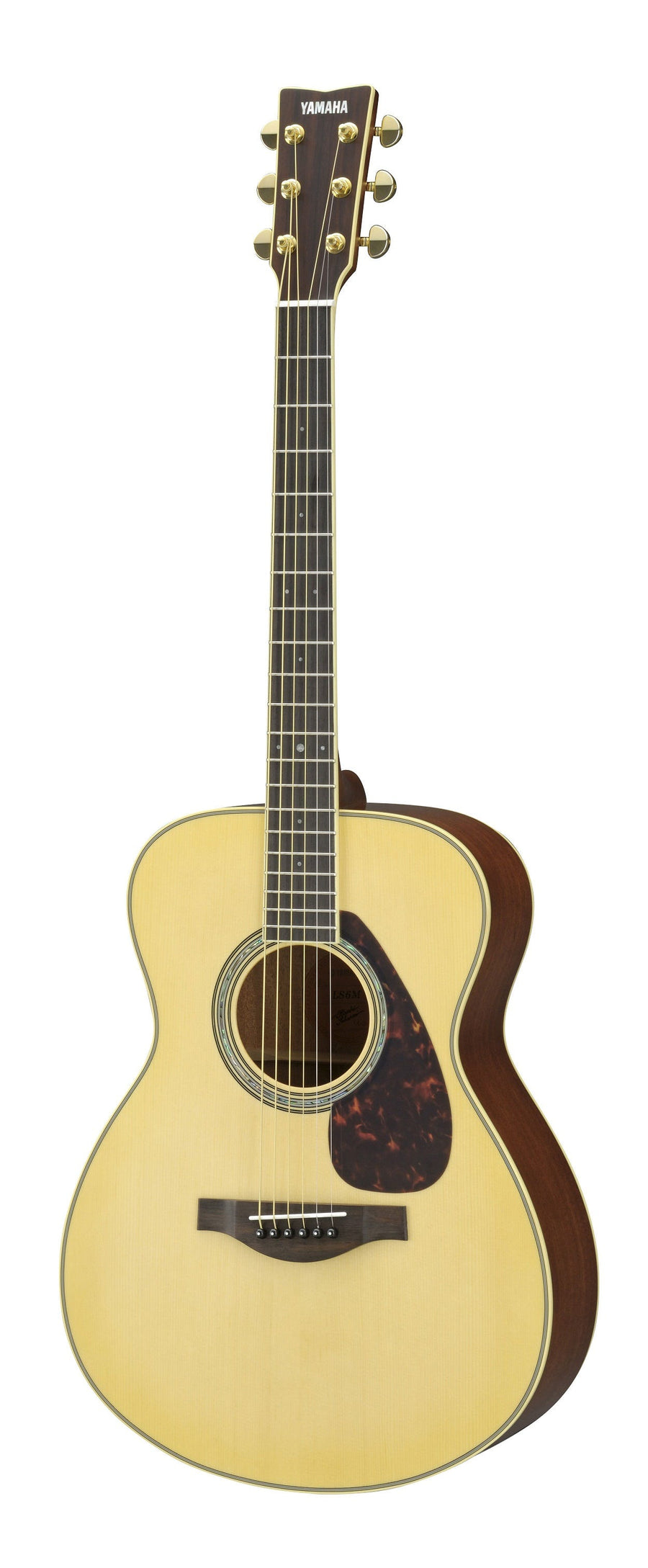 Yamaha LS6M ARE Concert Acoustic Electric Guitar w/Hard Bag - Natural