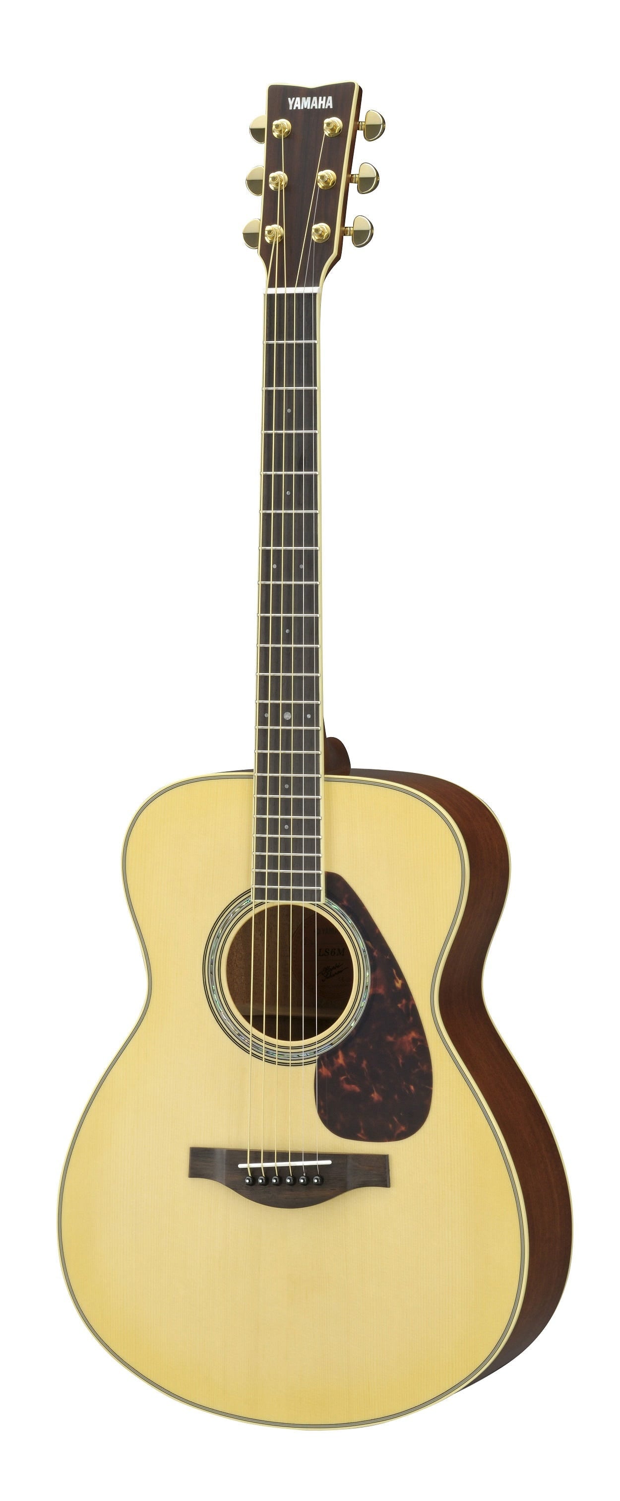 Yamaha LS6M ARE Concert Acoustic Electric Guitar w/Hard Bag - Natural