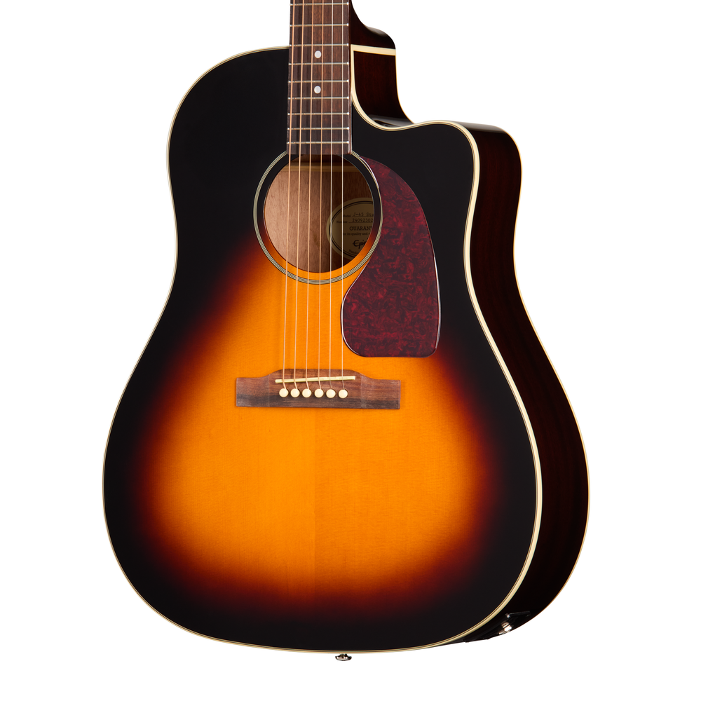 Epiphone J-45 Studio EC - Vintage Sunburst