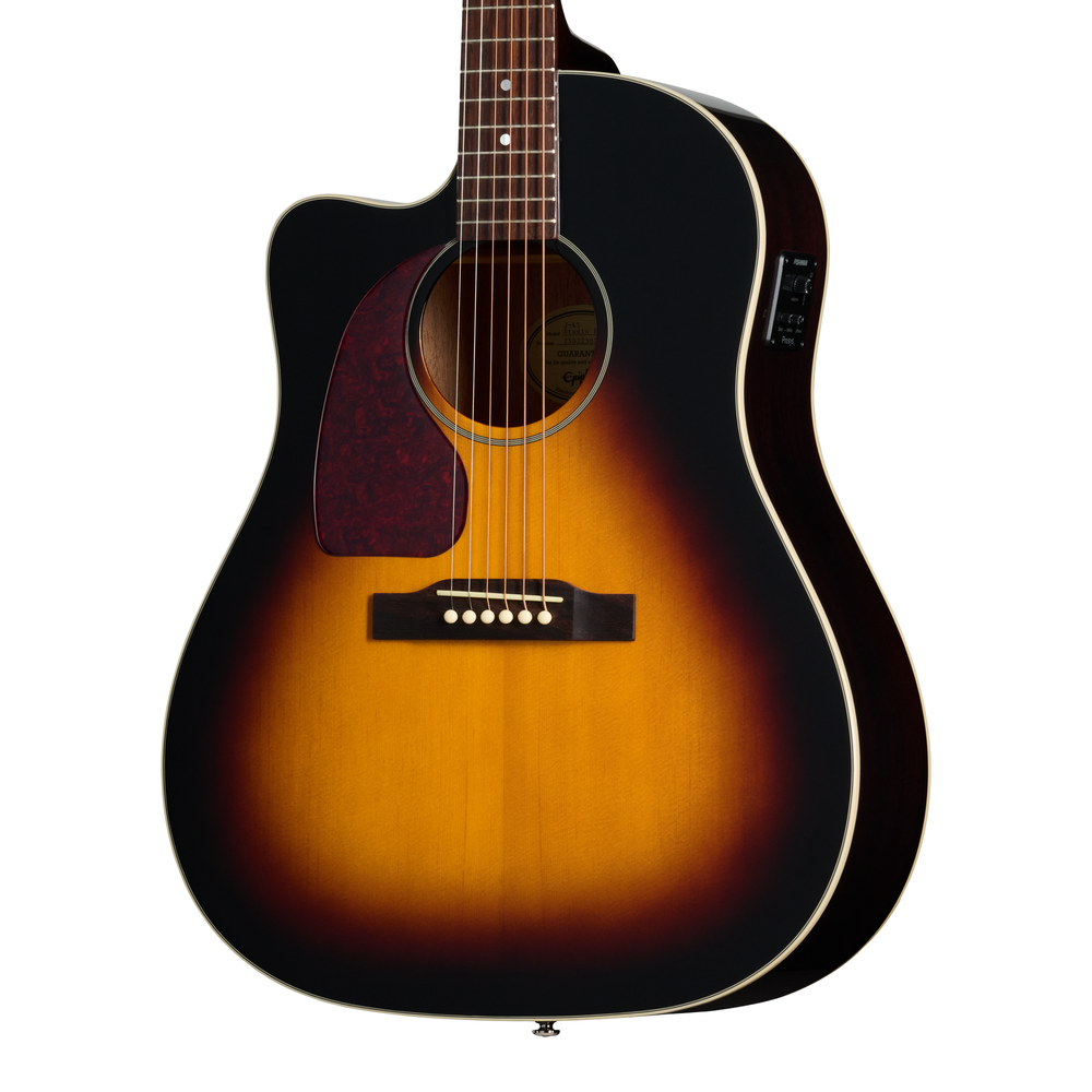 Epiphone J-45 Studio EC - Vintage Sunburst - Left Handed