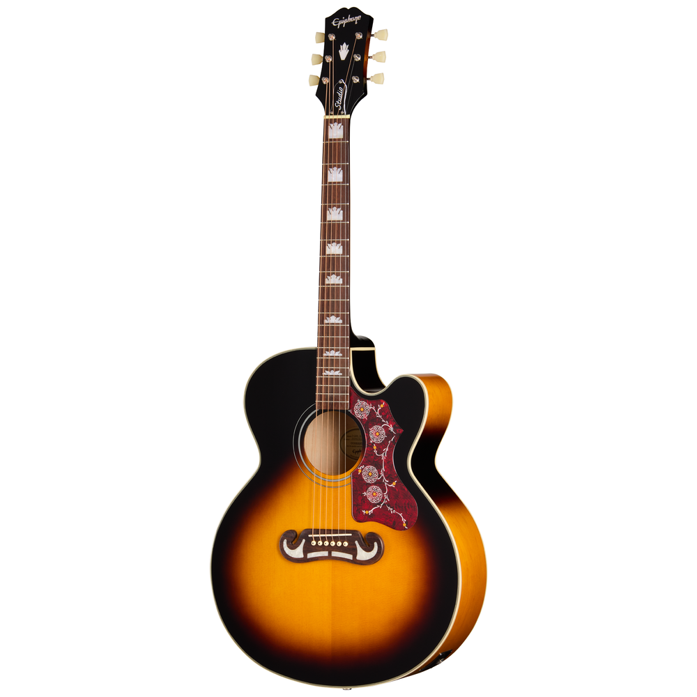 Epiphone J-200 Studio EC - Vintage Sunburst