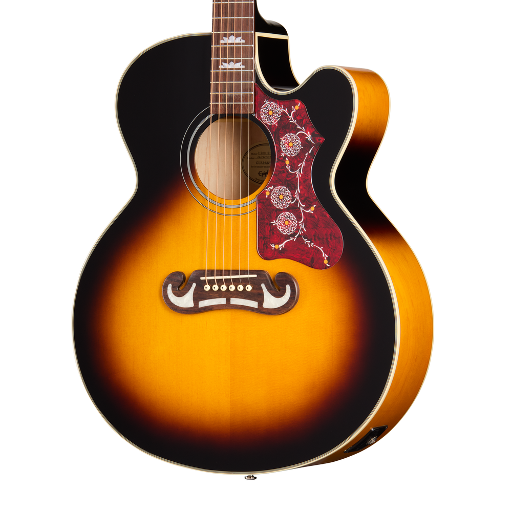Epiphone J-200 Studio EC - Vintage Sunburst