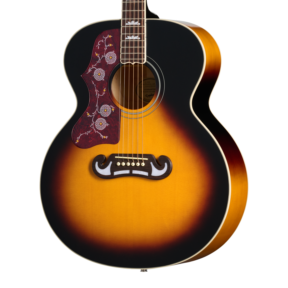 Epiphone J-200 Studio - Vintage Sunburst - Left Handed