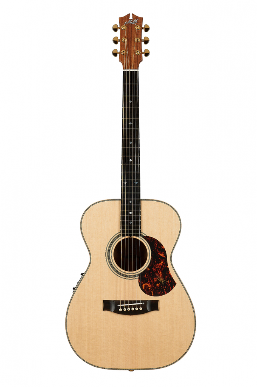 Maton EBG808 Artist Acoustic Electric Guitar w/Case - Natural Satin