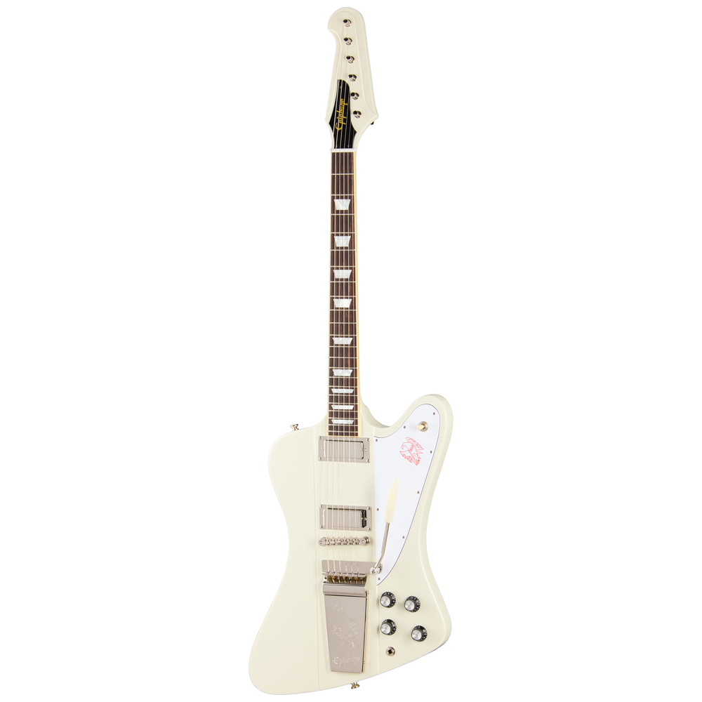 Epiphone 1963 Firebird V w/Maestro Vibrola Reissue - Polaris White