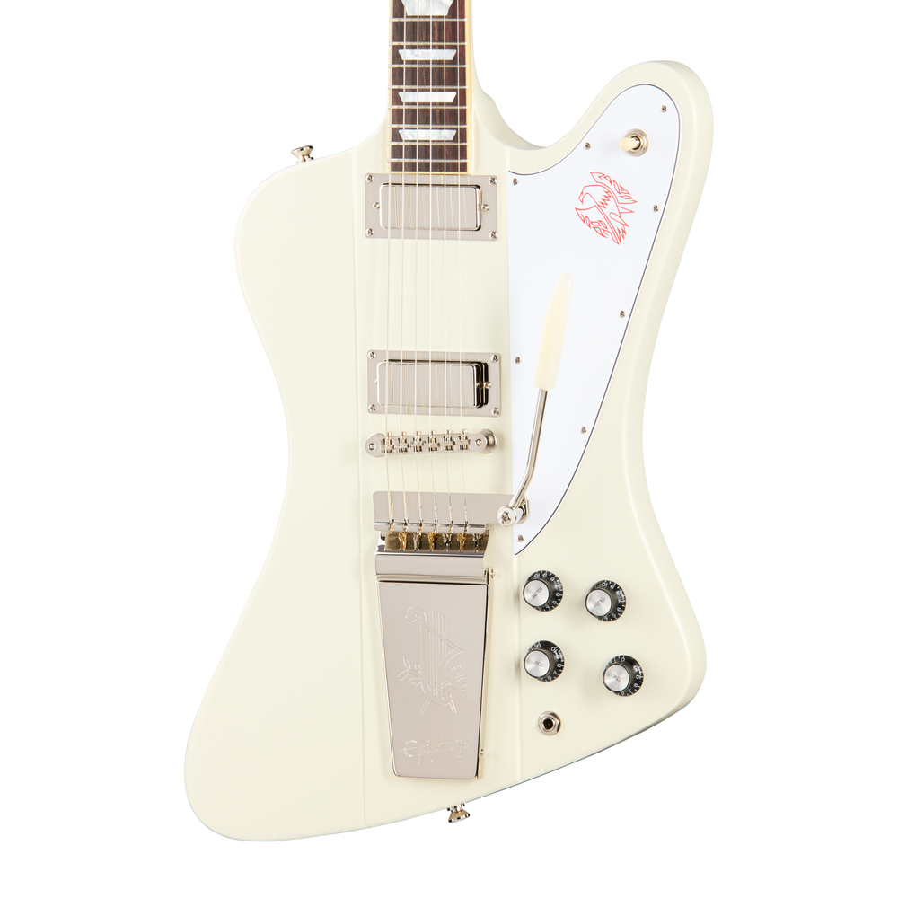 Epiphone 1963 Firebird V w/Maestro Vibrola Reissue - Polaris White