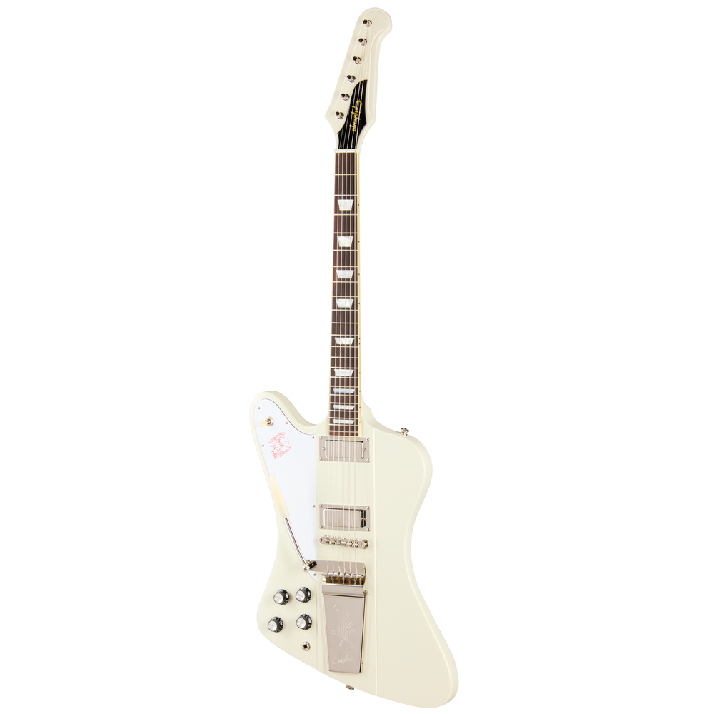 Epiphone 1963 Firebird V w/Maestro Vibrola Reissue - Left Handed - Polaris White
