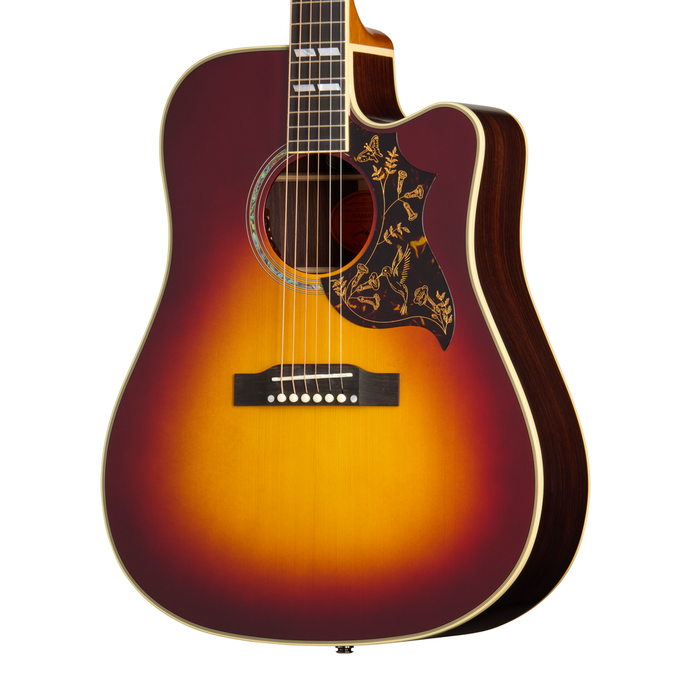 Epiphone Hummingbird Deluxe EC - Autumn Burst