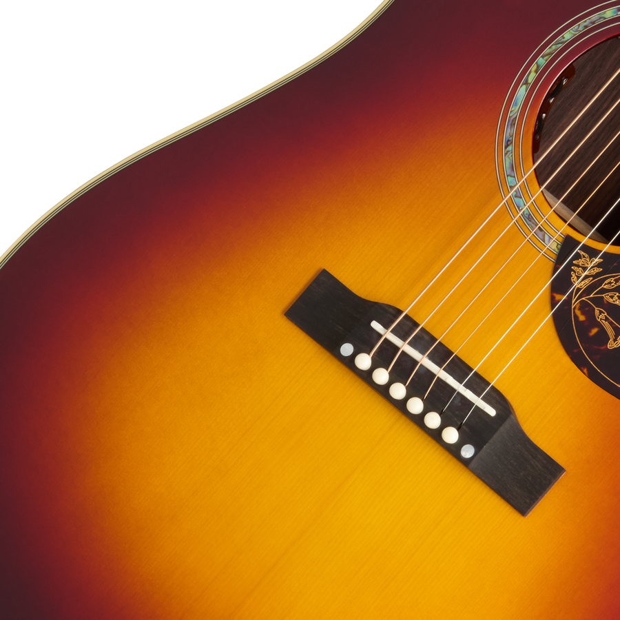 Epiphone Hummingbird Deluxe EC - Autumn Burst