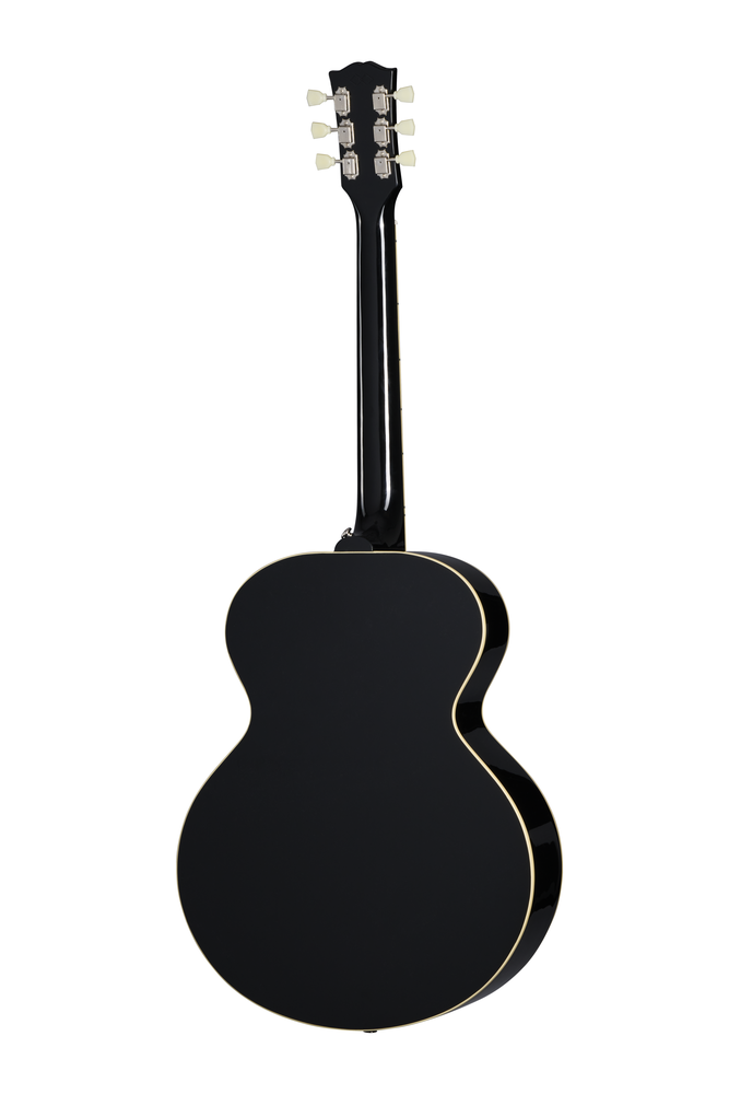 Epiphone J-180 LS w/Case - Ebony