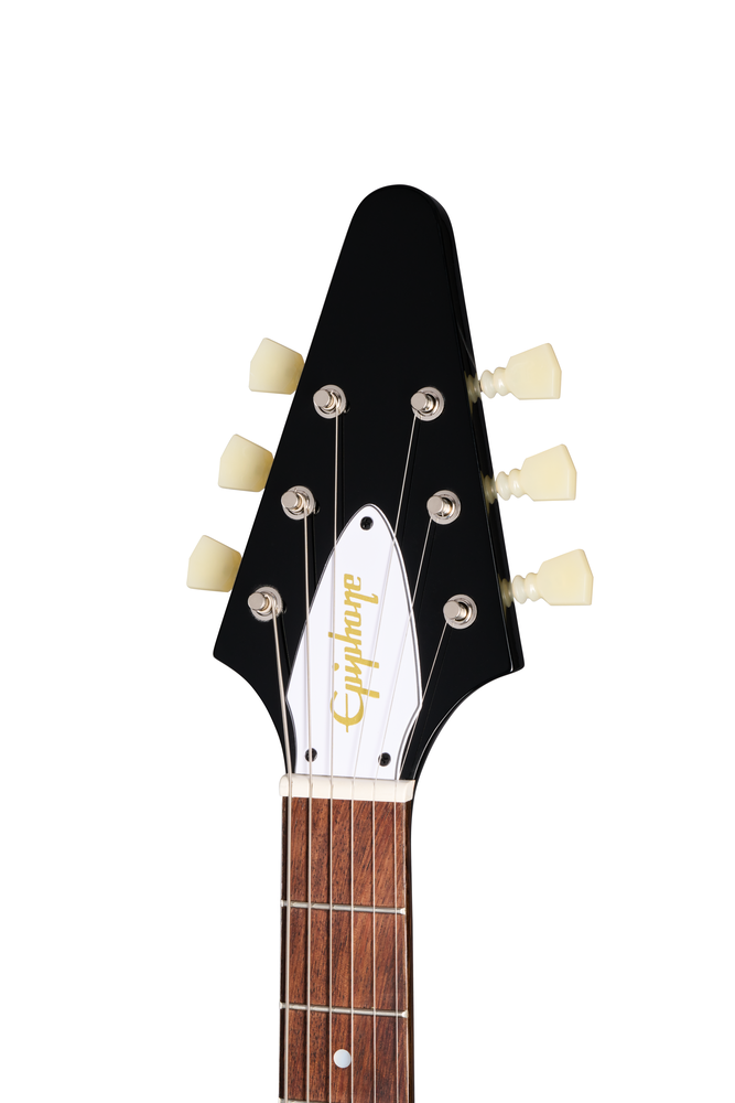 Epiphone Jimi Hendrix 'Love Drops' Flying V - Ebony - One Only