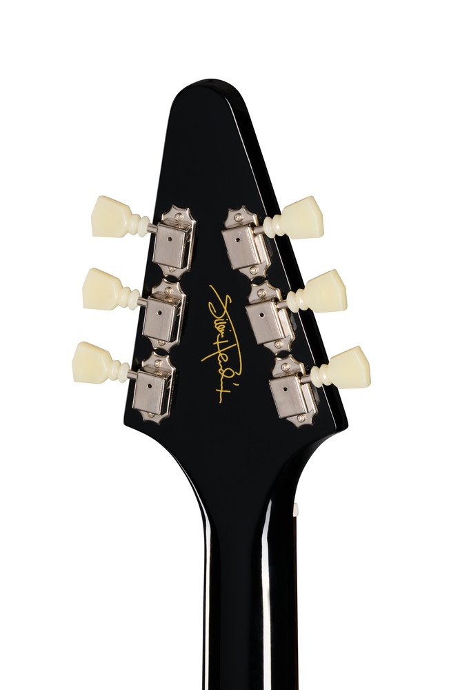 Epiphone Jimi Hendrix 'Love Drops' Flying V - Ebony - One Only