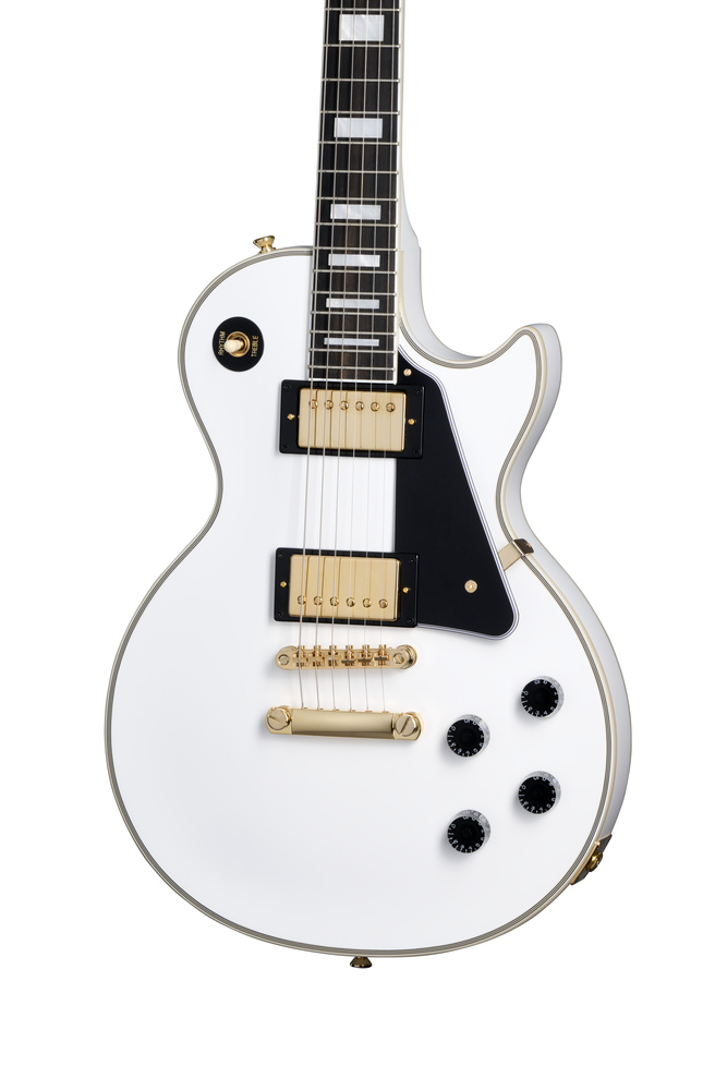 Epiphone Les Paul Custom w/Case - Alpine White