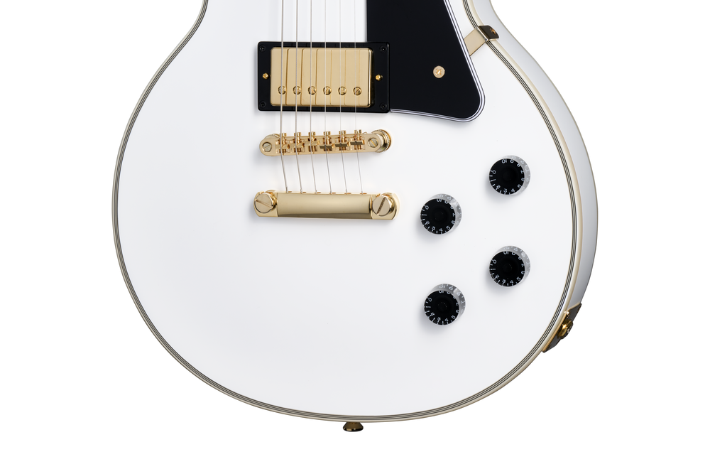 Epiphone Les Paul Custom w/Case - Alpine White