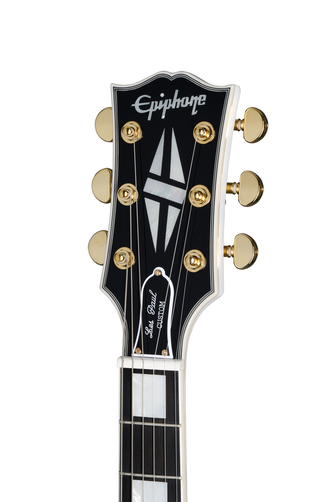 Epiphone Les Paul Custom w/Case - Alpine White