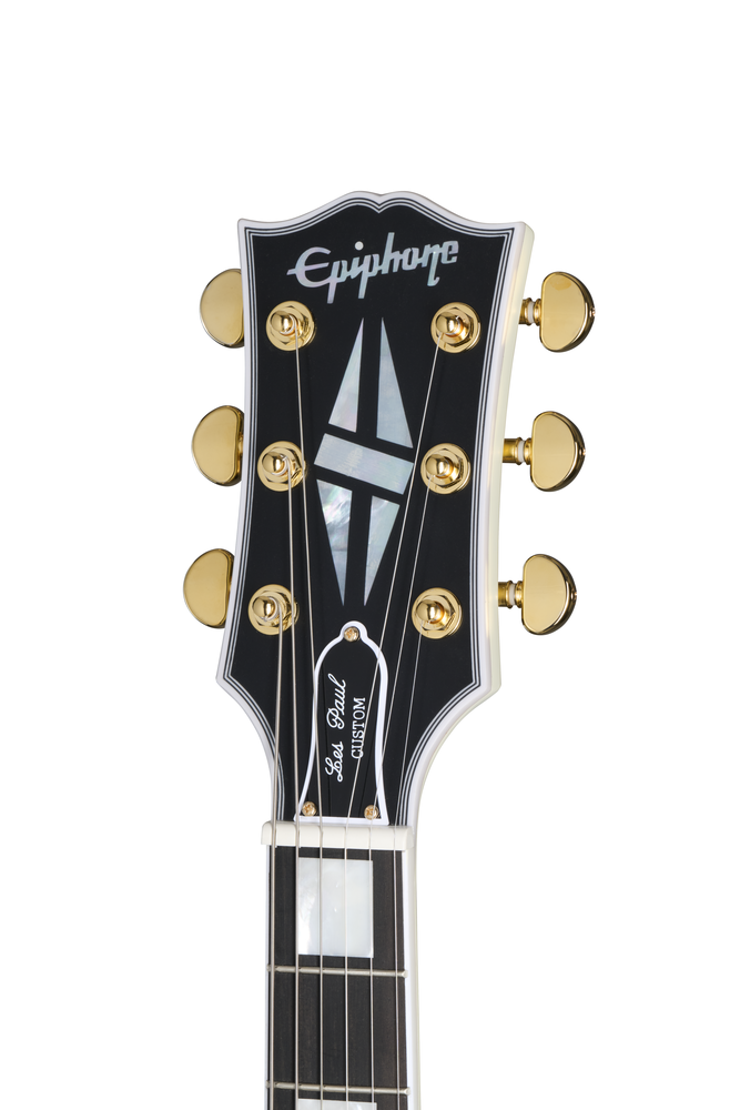 Epiphone 1963 Les Paul SG Custom Maestro w/Case - Classic White