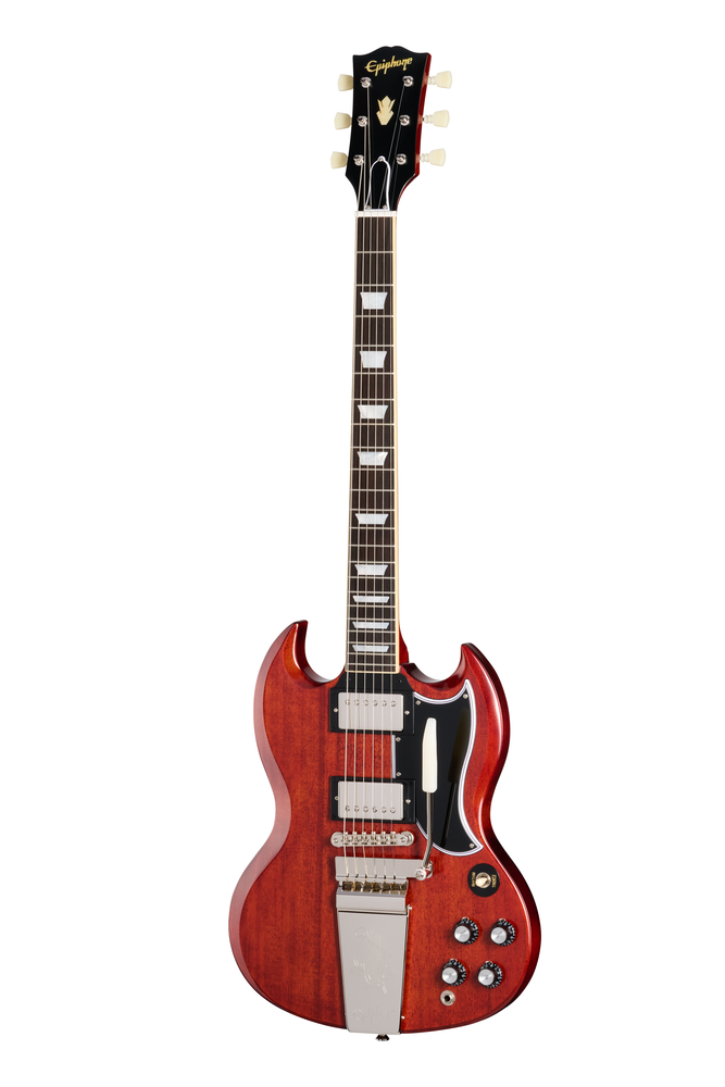 Epiphone 1964 SG Standard Reissue w/Maestro Vibrola - Cherry Red
