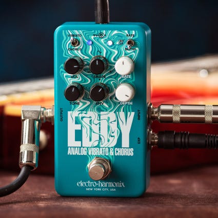 Electro Harmonix EDDY Vibrato / Chorus Pedal